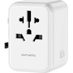4smarts 4smarts Ladegerät Weltreiseadapter Nomad 20W, weiß