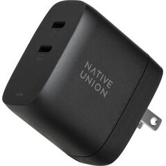 Ładowarka Native Union Native Union FAST-PD67-BLK-INT ładowarka do urządzeń przenośnych Laptop, Smartfon, Tablet Czarny Prąd przemienny Szybkie ładowanie Wewnętrzna