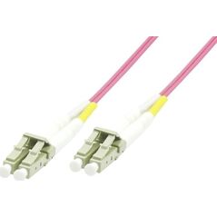 MicroConnect Microconnect FIB440450P kabel optyczny 50 m LC ST OM4 Różowy