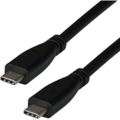 Kabel USB M-CAB USB-C - USB-C 2 m Czarny (7001335)