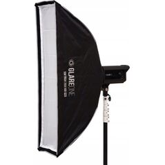Lampa studyjna GlareOne GlareOne Softbox 25x100 PRO - zestaw z gridem