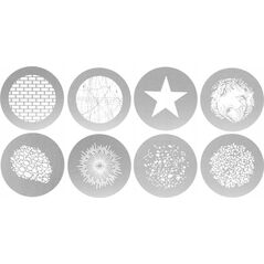 GlareOne GlareOne Spotlight Gobo Set 3 - zestaw masek