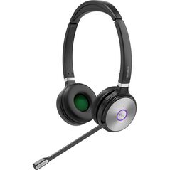 Słuchawki Yealink Yealink WHD622T Zestaw słuchawkowy Bezprzewodowy Opaska na głowę Biuro/centrum telefoniczne Micro-USB Czarny