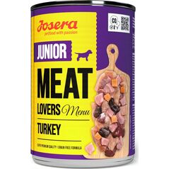Josera Meat Lovers Junior Menu Indyk 400g