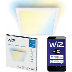 Lampa sufitowa Signify WiZ Panel Deckenleuchte Quadratisch Tunable White 3400lm Weiß