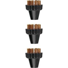 Polti Polti | 3 Small Brass Bristles Brushes Kit | PAEU0297 Vaporetto Lecoaspira Unico