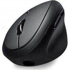 Mysz Perixx Perixx PERIMICE-819, PERIMICE-819 - Wireless ergonomic vertical Mouse with Silent Click and small Design- Multi-Device, black