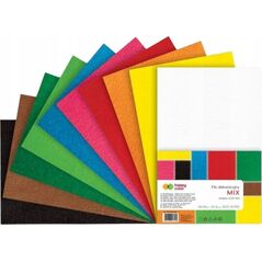 GDD Filc dekoracyjny mix 10kol HAPPY COLOR