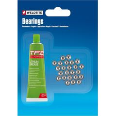 Weldtite Smar litowy WELDTITE TF2 All Purpose Lithium Grease Tube 40g + Kulki łożyskowe 24 szt. (NEW)
