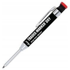 Markal Trades-Marker Dry metalinis pieštukas su grafitine šerdelė Markal