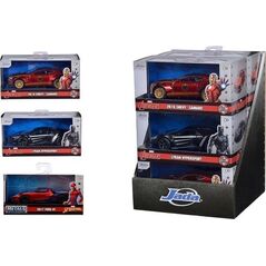 Jada Toys AUTO OSOB MET 15X7X8 MARVEL AVENGERS WB