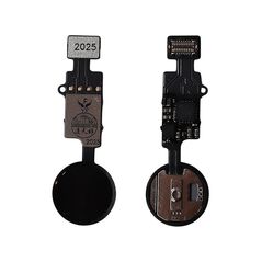 Καλώδιο Πλακέ με Εξωτερικό Πλήκτρο Home Apple iPhone 7/ 7 Plus/ 8/ 8 Plus με Ενεργή Λειτουργία Επιστροφής Μαύρο (OEM) 1110309050055 1110309050055 έως και 12 άτοκες δόσεις