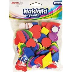 BREWIS Naklejki z pianki figury 200szt