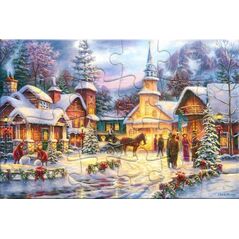 Castorland Puzzlowa kartka pocztowa Faith Runs Deep