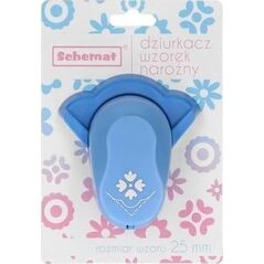SCHEMAT Dziurkacz ozdobny narożny 25mm kwiatek MIX