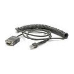 Zebra Zebra CBA-RF2-C09ZAR kabel równoległy Czarny 2,8 m RS232 DB9