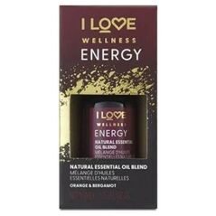 Dyfuzor zapachowy I love I Love, Wellness Energy, Orange & Bergamot, Essential Oil, 10 ml Unisex
