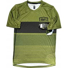 100% Koszulka męska 100% AIRMATIC Jersey krótki rękaw Army roz. M (NEW 2023)