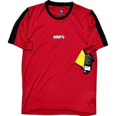 100% Koszulka męska 100% RIDECAMP Jersey krótki rękaw Dark Red roz. M (NEW)