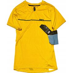 100% Koszulka damska 100% RIDECAMP Womens Jersey krótki rękaw Mustard roz. M (NEW)