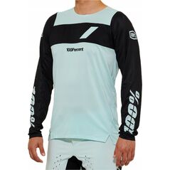100% Koszulka męska 100% R-CORE X Jersey długi rękaw Pale Blue roz. M (NEW 2023)
