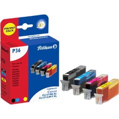 Pelikan Pelikan 4111784 PagePack Czarny fotograficzny, Szary fotograficzny, Magenta fotograficzna, Zdjęcie w kolorze żółtym