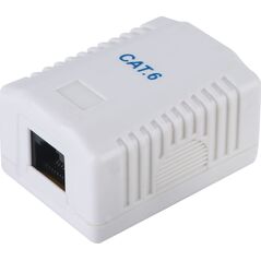 Adapter AV Equip Equip 235213 gniazdko RJ-45 Biały