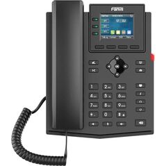 Telefon Fanvil Fanvil X303W telefon VoIP Czarny 4 linii LCD Wi-Fi