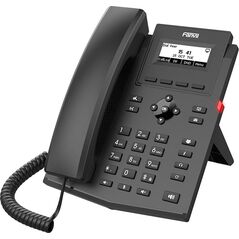 Telefon Fanvil Fanvil X301G telefon VoIP Czarny 2 linii LCD