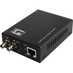 Konwerter światłowodowy LevelOne LevelOne GVT-2003 konwerter sieciowy 1000 Mbit/s 1310 nm Pojedynczy Czarny