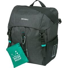 Basil Sakwa pojedyncza BASIL DISCOVERY 365D SINGLE PANNIER BAG L 20L, Hook On System, wodoodporna black melee (NEW 2024)