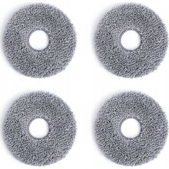 Ecovacs Plaunamos šluostės Ecovacs X1 OMNI/X1 TURBO/T10 TURBO/ T20 OMNI dulkių siurbliams robotams, 4 vnt.