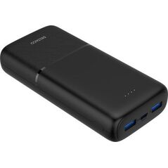 Powerbank Deltaco Išorinė baterija DELTACO 20 000 mAh, 2 x USB-A 18 W, 1 x USB-C PD 20 W / PB-C1008