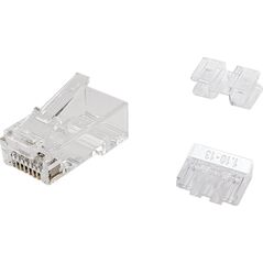 Equip Equip 121146 wtyczka RJ-45 Przezroczysty