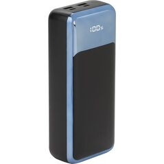 RivaCase RIVACASE Power Bank 30000 mAh QC/PD 65W LCD for Nešiojamas kompiuteris Juodas