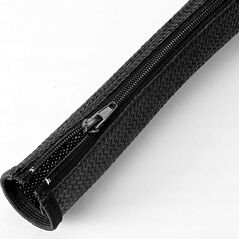 Organizer VivoLink Vivolink PROZIPSLEEVE2048 rękawy kablowe Czarny