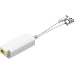 Adapter USB MicroConnect Microconnect MC-POESPLITTER-CW rozgałęziacz sieciowy Biały Obsługa PoE