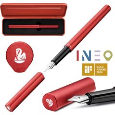 Pelikan Pelikan 823685 wieczne pióro System napełniania nabojem Czerwony 1 szt.