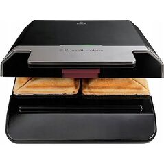Opiekacz Russel Hobbs Russell Hobbs Sandwich Waffle Maker 3-in-1 3in1 black siver 26810-56 2681056 (26810-56)