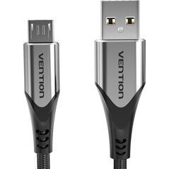 Kabel USB Vention USB-A - micro-B 0.5 m Czarny (COAHD)