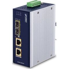 Konwerter światłowodowy Planet PLANET IGUP-2205AT konwerter sieciowy 1000 Mbit/s Multifunkcyjny, Pojedynczy Niebieski