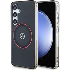 Mercedes Mercedes MEHMS24S23HUORK S24 S921 czarny/black hardcase Double Layer W/ Red MagSafe