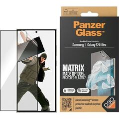 PanzerGlass Panzerglass Ultra-Wide Fit Sam S24 Ultra S928 D3O Matrix Screen Protection 7355 Z Aplikatorem