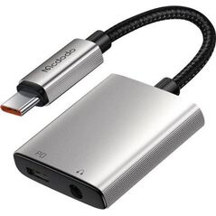 Mcdodo Adapter audio 2w1 USB-C do USB-C + DC 3.5mm Mcdodo CA-5050