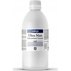 Vallejo Vallejo: Ultra Matt Polyurethane Varnish 500ml