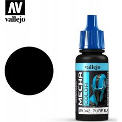 Vallejo Vallejo: 69.042 - Mecha Color - Pure Black (17 ml)