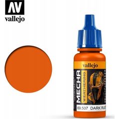 Vallejo Vallejo: 69.507 - Mecha Weathering - Dark Rust Wash (17 ml)