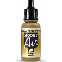 Vallejo Vallejo: 71.025 - Model Air - Dark Yellow RAL7028 (17 ml)