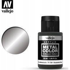 Vallejo Vallejo: 77.720 - Metal Color - Gunmetal (32 ml)