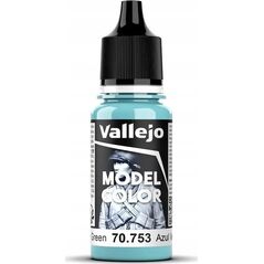 Vallejo Vallejo: 70.753 - Model Color - Light Blue Green (18 ml)